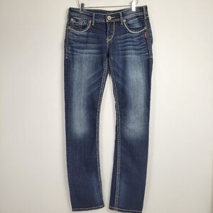 Silver Jean Company Berkley Straght Leg Jeans Size 28